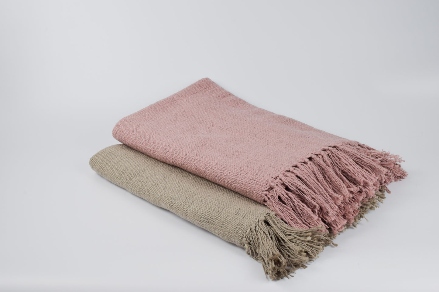 Hand woven throw