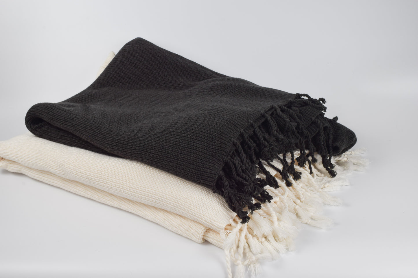 Organic cotton throw