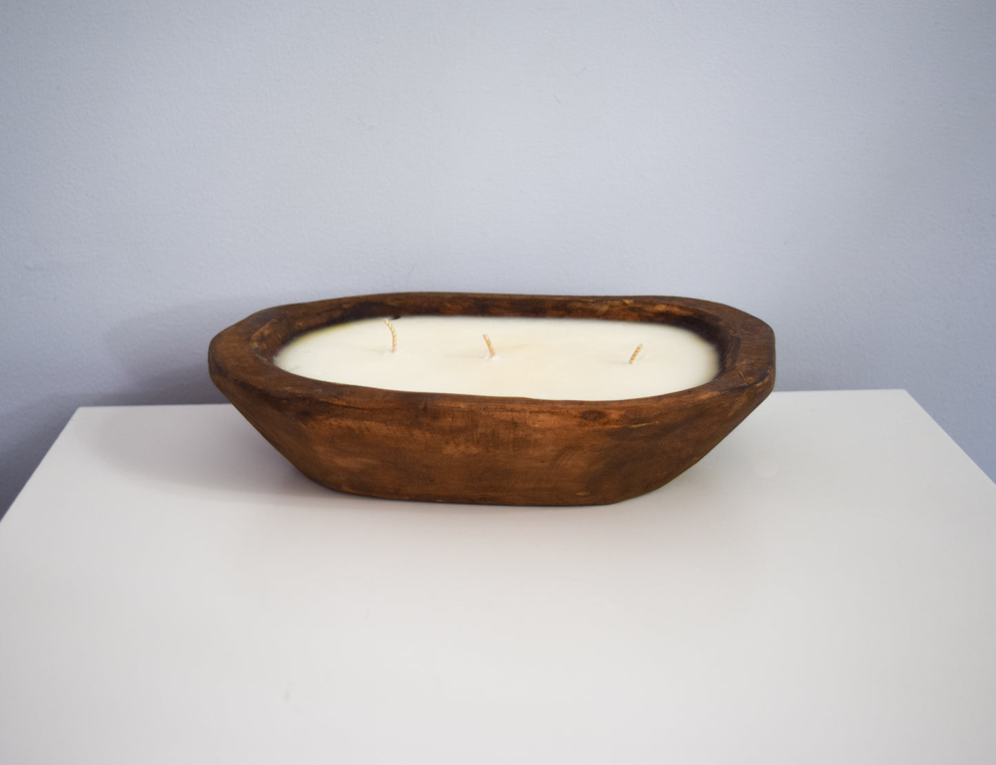 Soy dough bowl candle